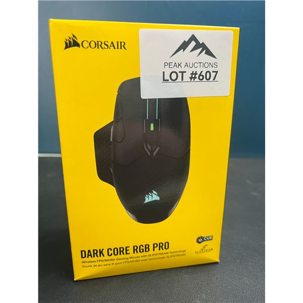 Lot of 1 Corsair Dark Core RGB Pro Wireless Gaming Mouse
