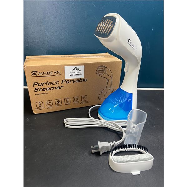 Lot of 1 Rainbean 1300W Purfect Portable Garment Steamer