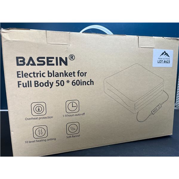 Lot of 1 Electric Blanket for Full-Body (50x60 inch) - Brown