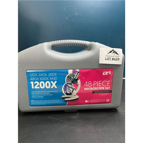 Lot of 1 48Piece Microscope Set