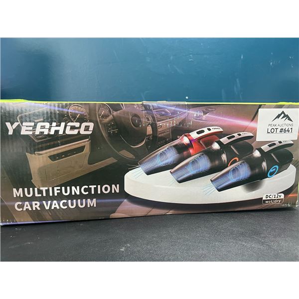 Lot of 1 Multifunction Car Vacuum