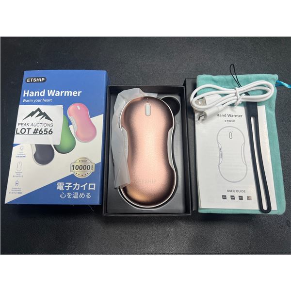 Lot of 1 Portable Hand Warmer/Power Bank - 10,000mAh High-Capacity Charger