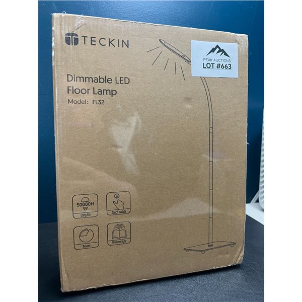 Lot of 1 Teckin Dimmable LED Floor Lamp