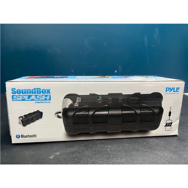 Lot of 1 PYLE Soundbox SPLASH Bluetooth Marine Grade Portable Speaker