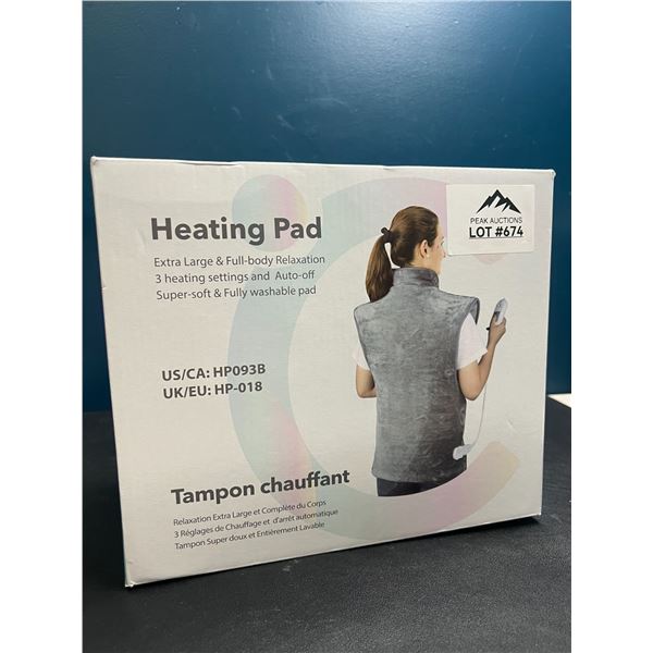 Lot of 1 Full-Body Wearable Heating Pad