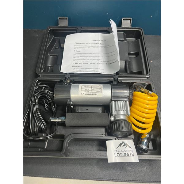 Lot of 1 Air Compressor for Cars
