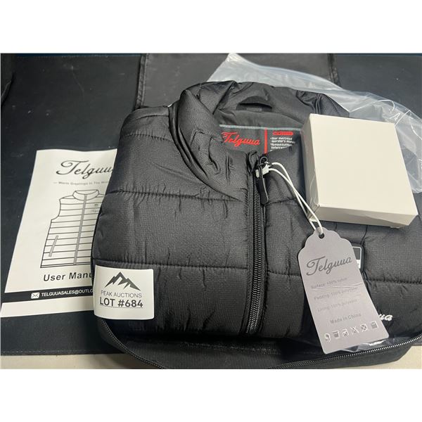 Lot of 1 Heated Vest for Men/Women (Size Large) w/ Powerbank