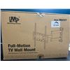 Image 1 : Lot of 1 Full-Motion TV Wall Mount for TV's 26"-55"