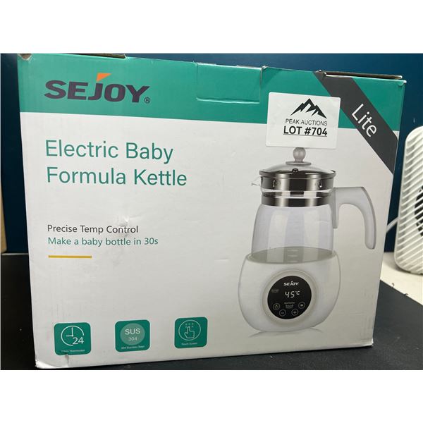 Lot of 1 Electric Baby Formula Kettle