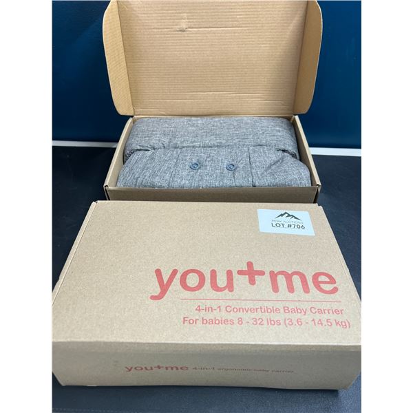 Lot of 2 Convertible 4-in-1 Baby Carriers (For 8-32lbs)