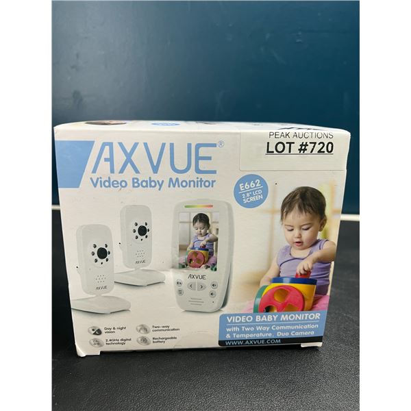 Lot of 1 Axvue Video Baby Monitor