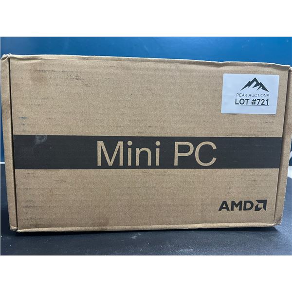 Lot of 1 Mini PC - MN22 - AMD Ryzen 2200 U CPU, 8GB RAM, 128GB SSD