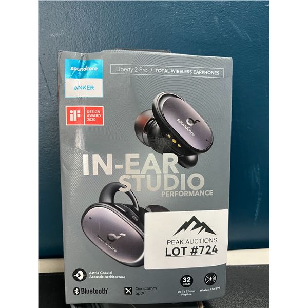 Lot of 1 Anker Soundcore Liberty 2 Pro - Active Noise Cancelling True Wireless Bluetooth Earbuds