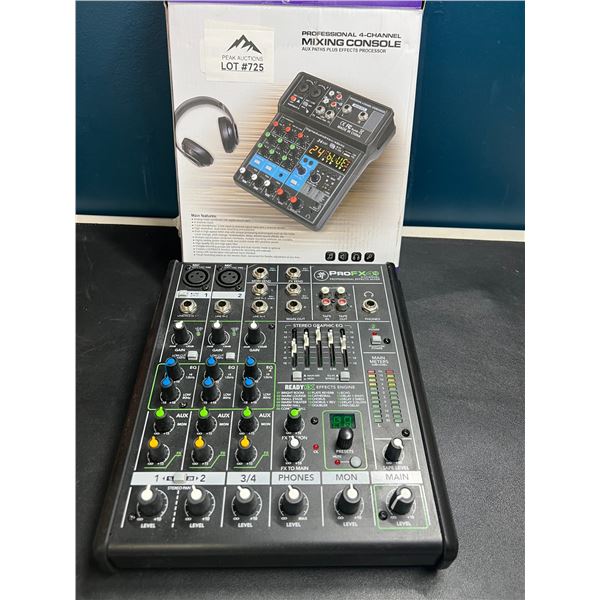 Lot of 1 Professional 4-Channel Mixing Console