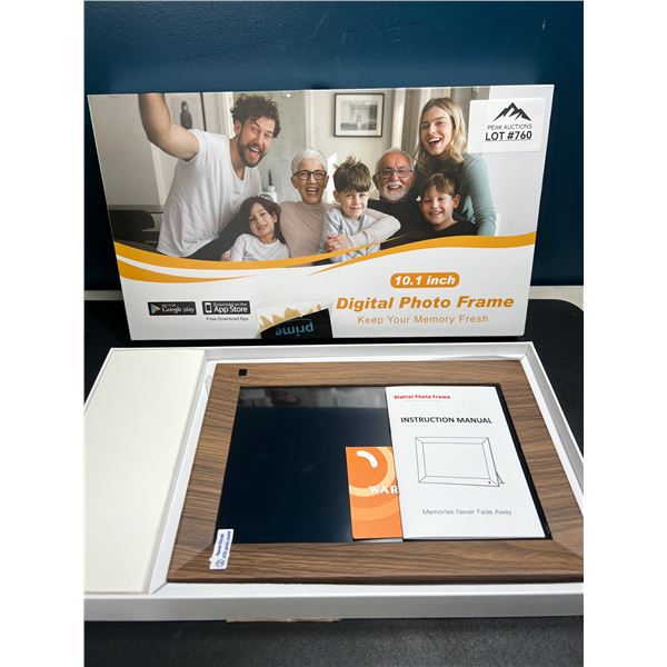 Lot of 1 Digital Photo Frame - 10.1Inch