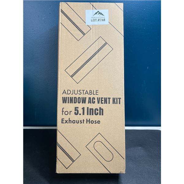 Lot of 1 Adjustable Window AC Vent Kit