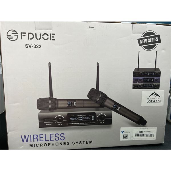 Lot of 1 Wireless Microphone/Karaoke System