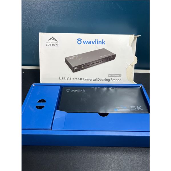Lot of 1 Wavlink USB-C Ultra 5K Universal Docking Station
