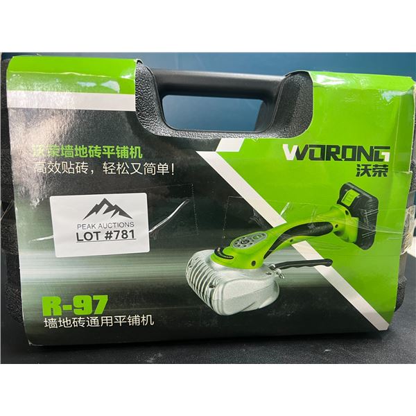 Lot of 1 Tile Vibrator Tool Set/tile Leveling Machine - 16.8V