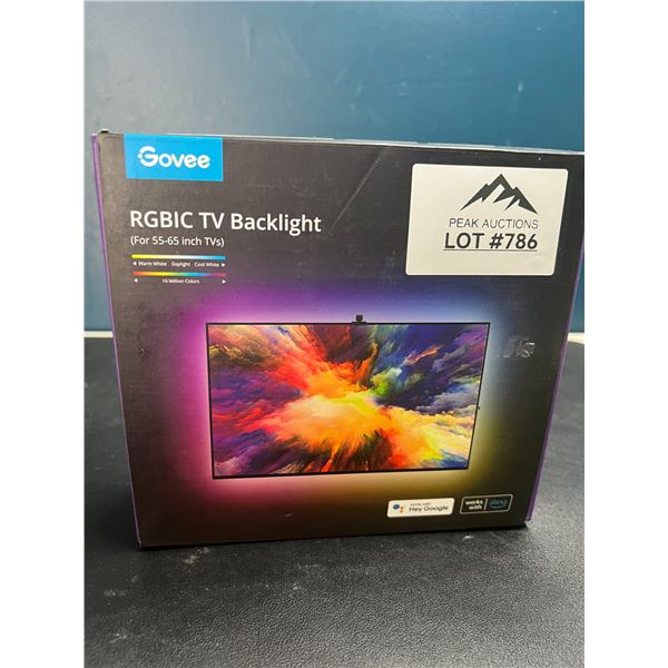 Lot of 1 Govee RGBIC TV Backlight - For 55-65inch TV's