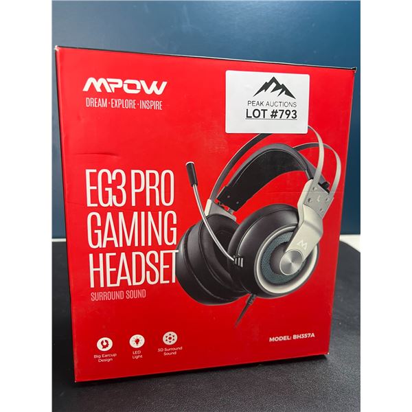 Lot of 1 MPOW EG3 Pro Gaming Headset