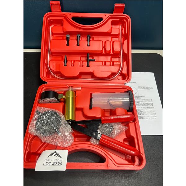 Lot of 1 Brake-Bleeding Tool Kit