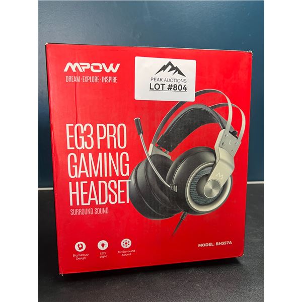 Lot of 1 MPOW EG3 Pro Gaming Headset