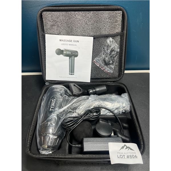 Lot of 1 Handheld Deep Tissue Portable/Rechargeable Massage Gun