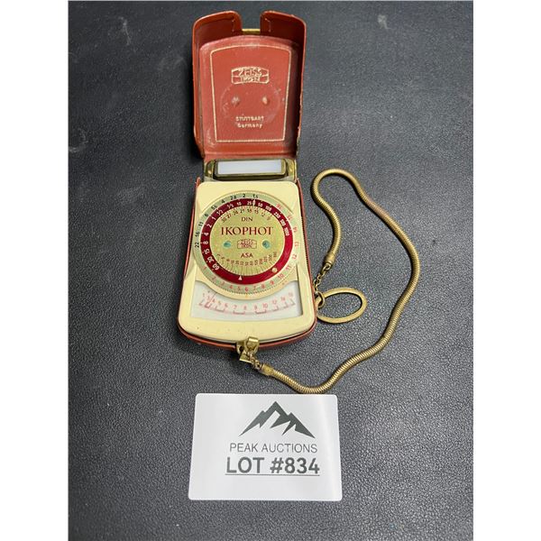 Lot of 1 Vintage Exposure Light Meter (*Used)