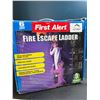 Image 1 : Lot of 1 First Alert Fire Escape LAdder - 3 Story (*Used)