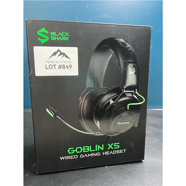 Lot of 1 BlackShark Goblin V2 Wired Gaming Headset
