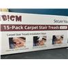 Image 2 : Lot of Carpet Stair Treads - 15 pack - 30inch x 8inch