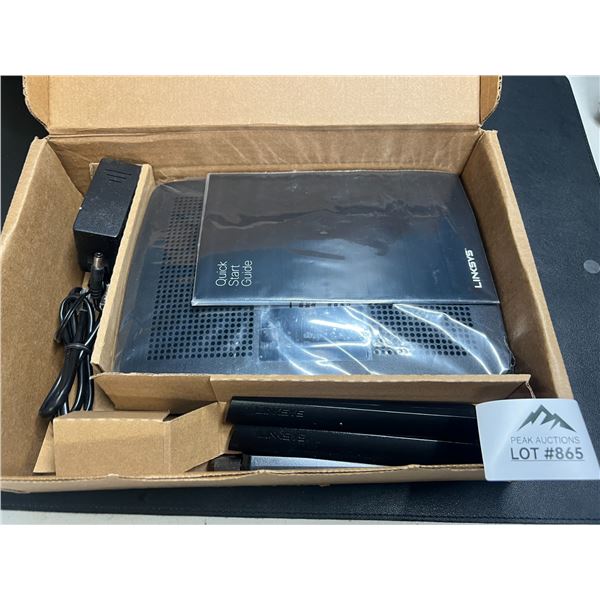 Lot of 1 Linksys AC1900 Dual Band Smart Wi-Fi Router