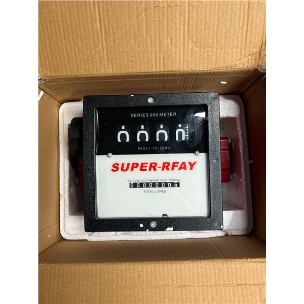 Lot of 1 Super-Rfay Gas Meter