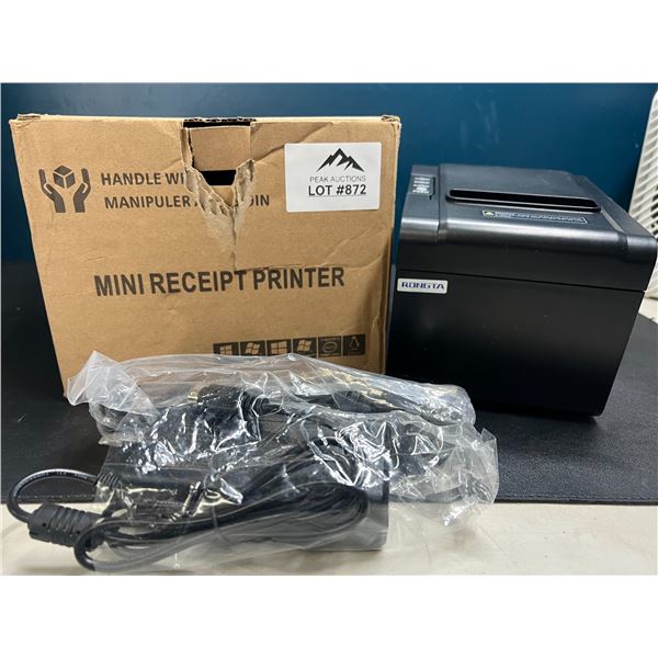 Lot of 1 Mini Receipt Printer