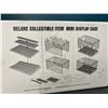 Image 2 : Lot of 1 Deluxe Mini Display Case for Collectibles - 2Pack