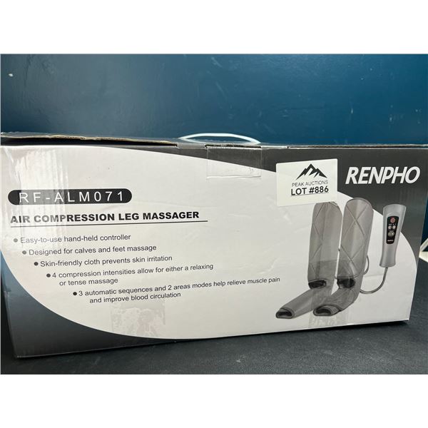 Lot of 1 Renpho Air Compression Leg Massager