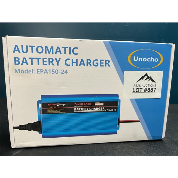 Lot of 1 Automatic Battery Charger