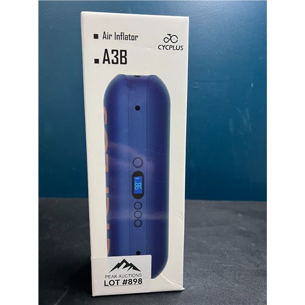 Lot of 1 Cycplus A3B Portable Electric Air Compressor/Tire Inflator w/ LCD Display