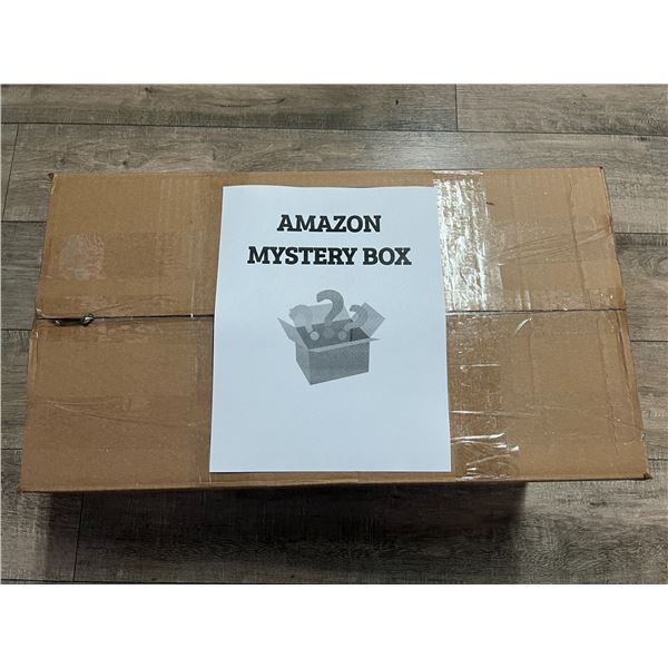 Lot of 1 AMAZON MYSTERY BOX!!! - Packed FULL of Assorted Amazon Items! (22 inch x 11 inch box size)
