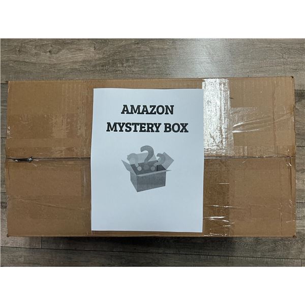 Lot of 1 AMAZON MYSTERY BOX!!! - Packed FULL of Assorted Amazon Items! (22 inch x 11 inch box size)