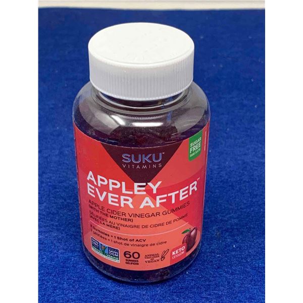 Suku Vitamins Appley Ever After Apple Cider Vinegar Gummies (60 gummies)