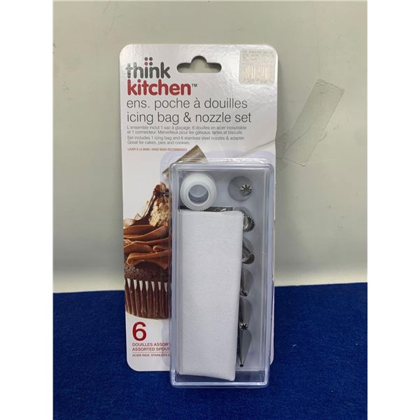 Think Kitchen Icing Bags & Nozzle Set