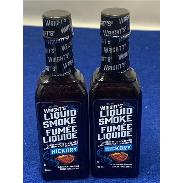 Wrights Liquid Smoke Hickory Concentrated Seasoning (2 x 103ml)