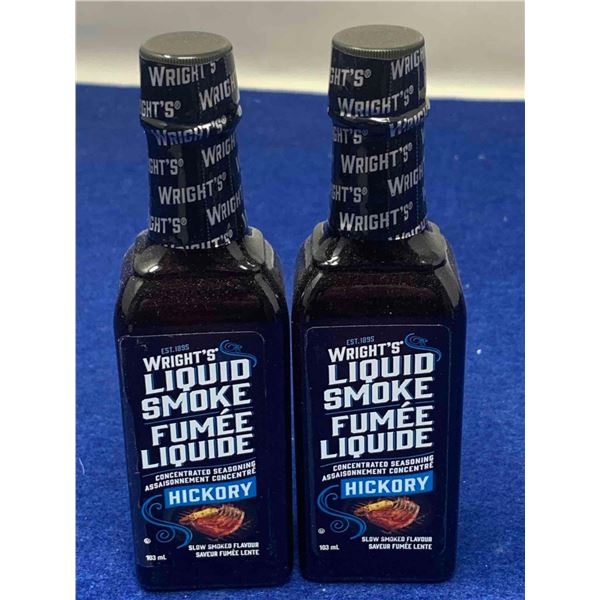 Wrights Liquid Smoke Hickory Concentrated Seasoning (2 x 103ml)