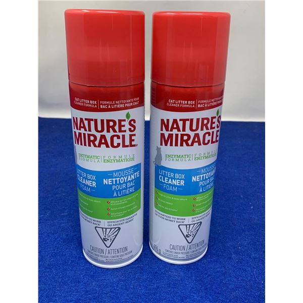 Nature's Miracle Litter Box Cleaner Foam (2 x 496g)