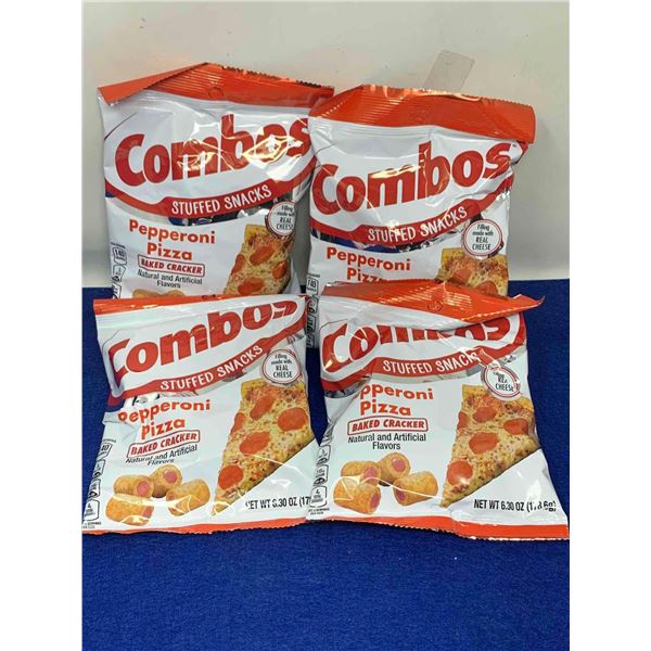 Combos Stuffed Snacks- Pepperoni Pizza Flavoured (4 x 178g)