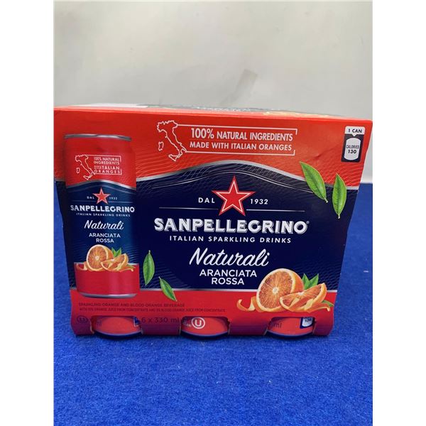 Sanpellegrino Italian Sparkling Drink- Orange and Blood Orange (6 x 330ml)