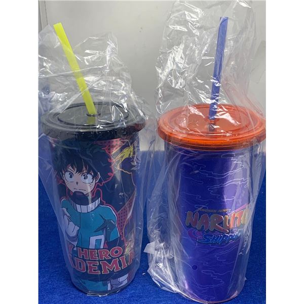 My Hero Academia Travel Cups (2ct)