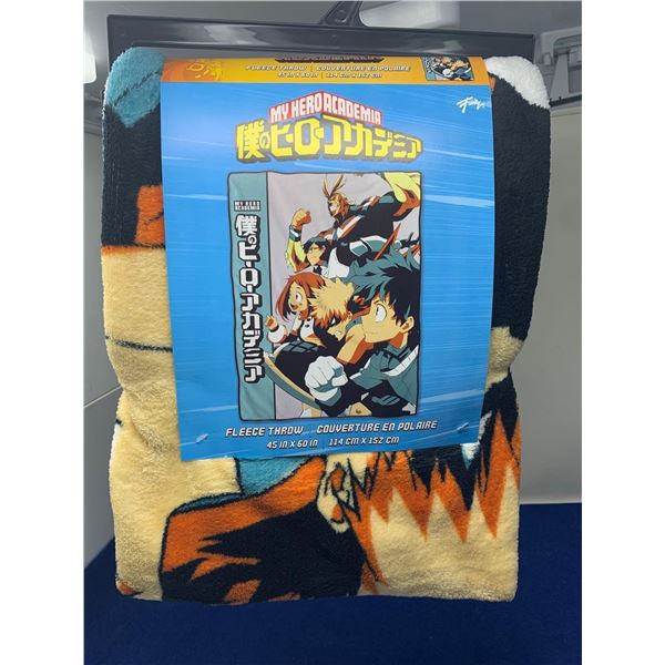 My Hero Academia Fleece Throw (45in x 60in)